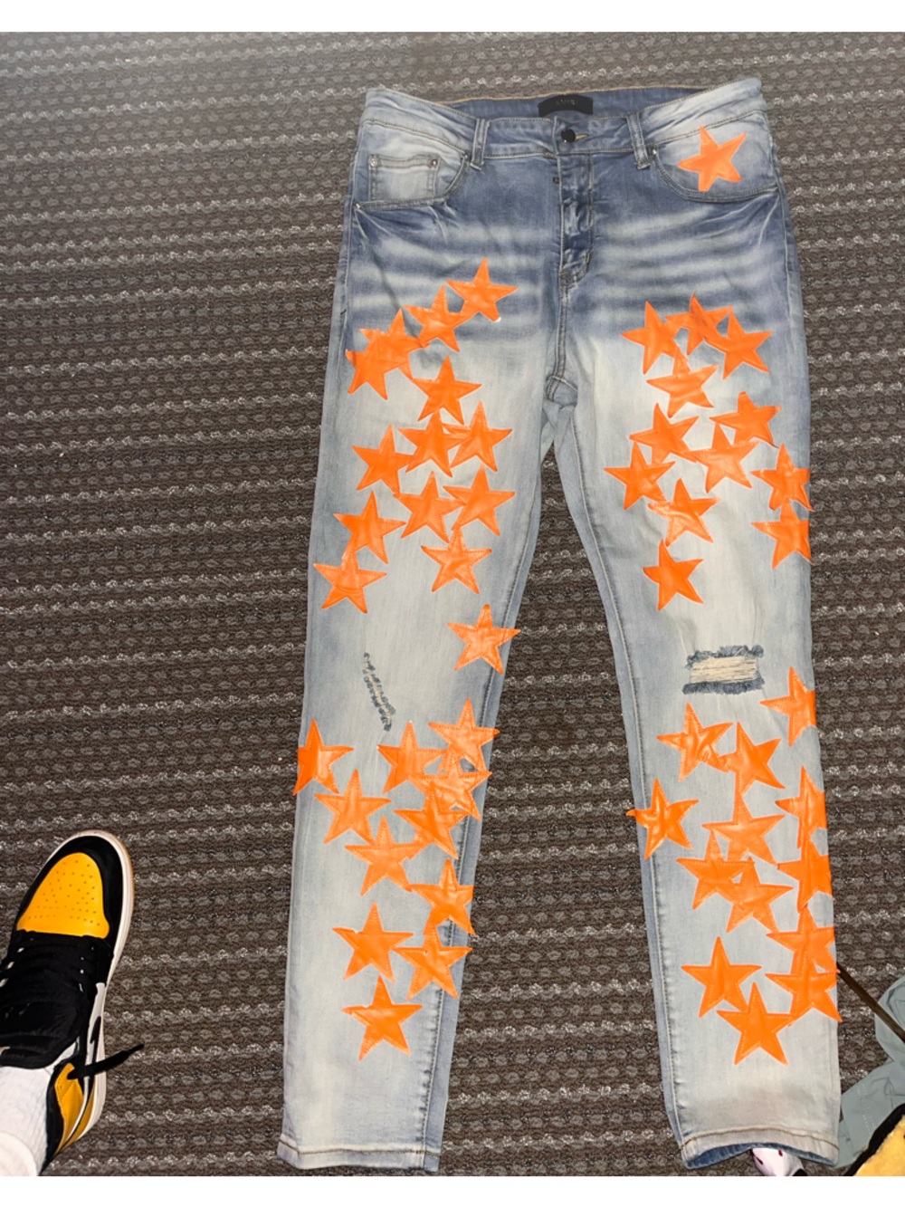 Amiri Star Patch Jeans Size 34